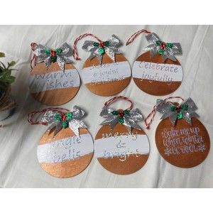 Hand-made Christmas Ornaments